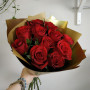 11 бордовых роз фото 4